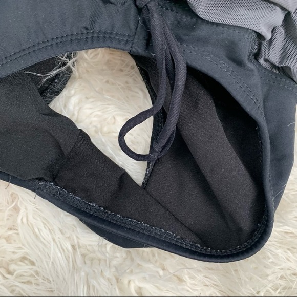 Albion Ruched Grey & Black One Piece Swimsuit Women’s Size Small - Picture 10 of 14